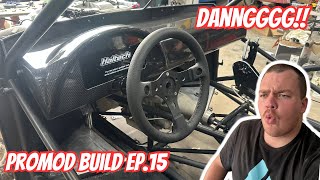 HALTECH UC10 DASH LOOKS CLEAN  Mega week 15 on the promod build  Operation promod EP15 [upl. by Eon]