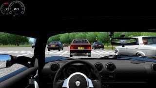 City Car Driving  Tesla Roadster S [upl. by Yelir]