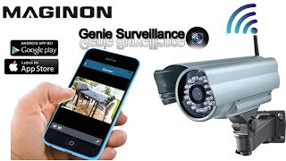 COMMENT INSTALLER CAMERA WIFI MAGINON IPC 20 C SUR SMARTPHONE [upl. by Hildie]