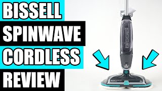 Bissell Spinwave Cordless Hard Floor Mop REVIEW [upl. by Adnuahs684]