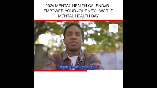 2024 Mental Health Calendar  Empower Your Journey  World Mental Health Day [upl. by Nema]