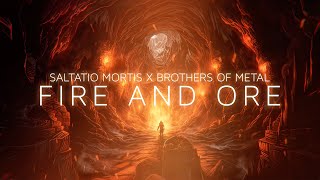 Saltatio Mortis  Fire amp Ore feat Brothers of Metal Official Lyric Video [upl. by Deehahs]