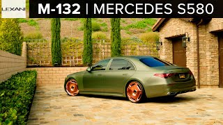 MERCEDES S580 on quotM132quot CUSTOM FINISH by LEXANI FORGED [upl. by Erda]