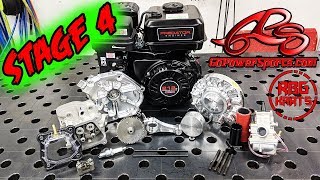 Predator 212 Stage 4 Engine Build  22HP Go Kart  Mini Bike Engine [upl. by Nebe569]