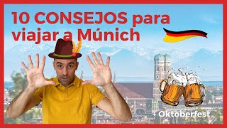 10 Consejos para Viajar a Munich 2024  Bonus Oktoberfest [upl. by Ijneb]