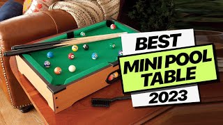 Best Mini Pool Tables for 2023 Miniature Billiards Bliss [upl. by Rolyat]