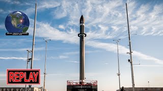 REPLAY Electrons 1st launch from Virginia 24 Jan 2023 [upl. by Adlei21]