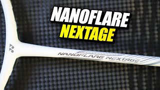 Yonex Nanoflare Nextage Full Racket Review [upl. by Gnol]