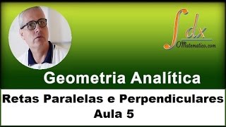 Grings  Geometria Analítica  Retas Paralelas e Perpendiculares Aula 5 [upl. by Lorsung]