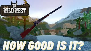 The 1855 Revolving Shotgun How Good is it Roblox The Wild West [upl. by Beryl]