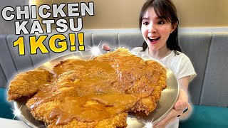 MAKAN CHICKEN KATSU RAKSASA BERAT 1 KG [upl. by Yneffit447]