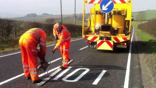 RSC Group Slow Sign Road Marking Ireland [upl. by Amuwkuhc595]