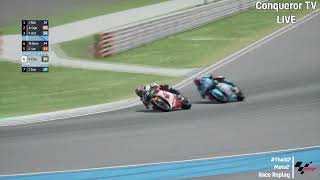 ❗Somkiat Chantra Vs Jake Dixon❗Race Moto2 Chang ThaiGP 2024 [upl. by Areemas695]