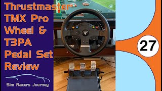 Thrustmaster TMX Pro Wheel amp T3PA Pedals Review [upl. by Whallon258]