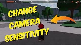 How To Change Camera Mode amp Sensitivity On Roblox On PS4  PS5 [upl. by Inhsor]