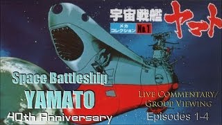 Watching the ORIGINAL Space Battleship Yamato  Episodes 14 [upl. by Sardella]