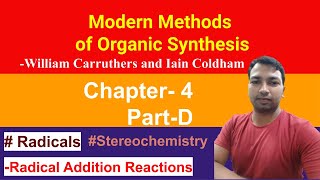 Carruthers Organic Chemistry Chapter4 PartD [upl. by Ardath411]