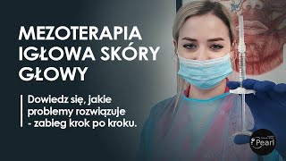 Mezoterapia igłowa skóry głowy  zabieg krok po kroku [upl. by Jerrylee]