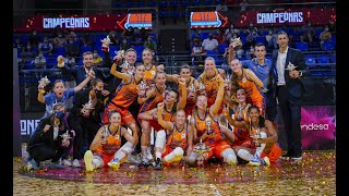 Highlights Final Supercopa LF Endesa Valencia Basket 81  Perfumerías Avenida 63 [upl. by Anatlus]