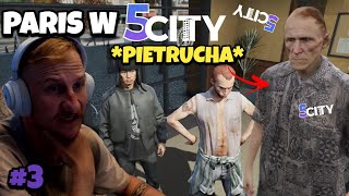 🎮 PARIS PLATYNOV W GTA 5 RP NA SERWERZE 5 CITY 🌟quotPIETRUCHAquot5CITYALI5CALITESTREEODC03 [upl. by Einallem]