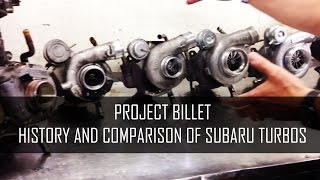 Project Billet  Subaru Turbo History  What weve chosen for this EJ Build [upl. by Assili]