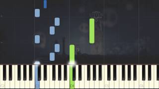 Resting Grounds  Hollow Knight Piano Tutorial Synthesia [upl. by Asilana]