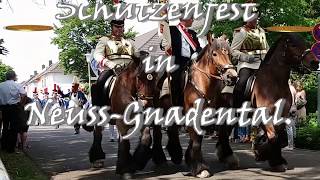 Schützenfest in Gnadental 2017 Kompletter Sonntagsumzug am 28Mai 2017 [upl. by Genisia873]