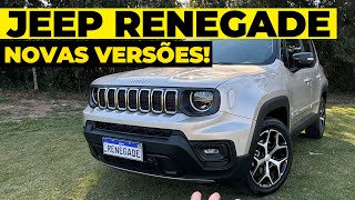 JEEP RENEGADE 2025 NOVAS VERSÃ•ES  DIRETAMENTE DO LANÃ‡AMENTO [upl. by Aniles]