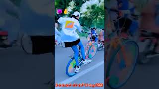 sarkar jaura phagwara song cycle stunt 1wheeling riding wheelie ytshorts [upl. by Acirret363]