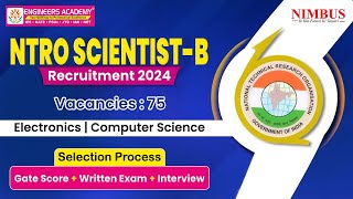 NTRO Scientist B Recruitment 2024  Eligibility amp Selection Process  Complete Details [upl. by Rola756]