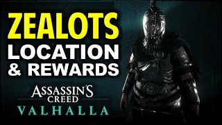 AC Valhalla All Zealots Locations and Rewards Order of the Ancients Guide [upl. by Rodger]