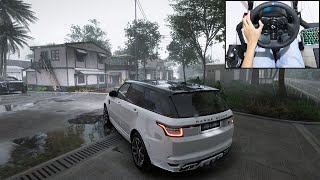 Land Rover Range Rover  Test Drive Unlimited Solar Crown  Logitech g923 gameplay [upl. by Eelatsyrc]