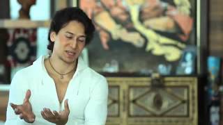 Tiger Shroff talks about Hrithik [upl. by Ruggiero]