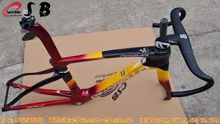 Khung sườn xe đạp đua  Pinarello Dogma F 2023  Carbon Toray T1100 CarbonSportBike csb csbvn [upl. by Eninaj]