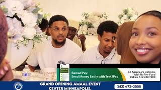 Amaal Event Center oo ah Mall weyn oo aroosyada amp Adeegyo kale ayaa laga furay Minneapolis [upl. by Dunham]