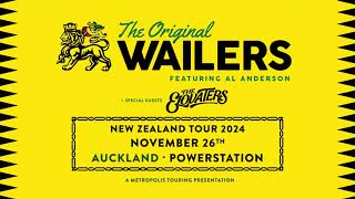 The Original Wailers  New Zealand Tour November 2024 [upl. by Nnylyahs]