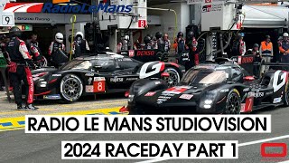 Radio Le Mans Studiovision  RACEDAY Part 1 LIVE [upl. by Hnacogn305]