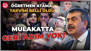 SON DAKİKA Bakan Tekin duyurdu Kaç öğretmen atanacak [upl. by Sudderth86]