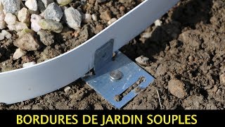 TUTO  COMMENT POSER BORDURES DE JARDIN SOUPLES PVCGALVACORTEN  APANAGES [upl. by Aurlie]