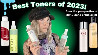 The BEST Toners  2023 Best Skincare Products [upl. by Ingamar]