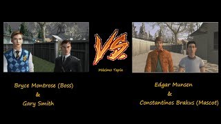 Bully SE Bryce Boss amp Gary vs Const amp Edgar Full HD [upl. by Barris]