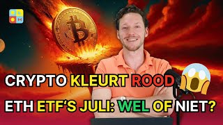 Crypto keurt ROOD Bitcoin 65000 USD  Welnietwel snel ETH ETFs  Crypto nieuws vandaag  1124 [upl. by Hgielak]