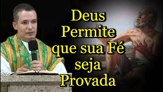 Deus Permite que sua Fé seja Provada  Padre Overland padreoverlandhoje homiliadiária familia [upl. by Demakis]