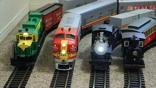 Big model trains running inside my small house [upl. by Higgs571]