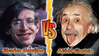 Stephen Hawking VS Albert Einstein Transformation ⭐ 2022  From 01 To 76 Years Old [upl. by Laurens998]