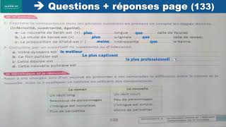 Pages 132133 livre Passerelle français 3éme année collège [upl. by Woo]