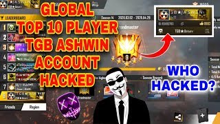 Free fire India region top player ID got hacked [upl. by Fonville214]