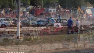 Demolition Derby Croswell Michigan [upl. by Sirob]