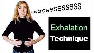 How To Breathe When You Sing Exhalation [upl. by Lambertson]