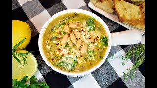 White Bean and Spinach Soup [upl. by Yblok]